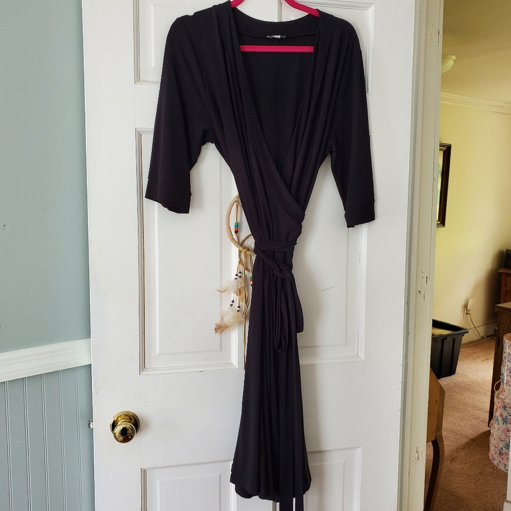 Kiyonna plus size wrap dress